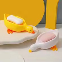 오리 모양 비누 받침대